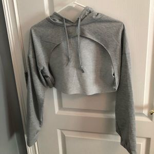 Cut Out Hoodie